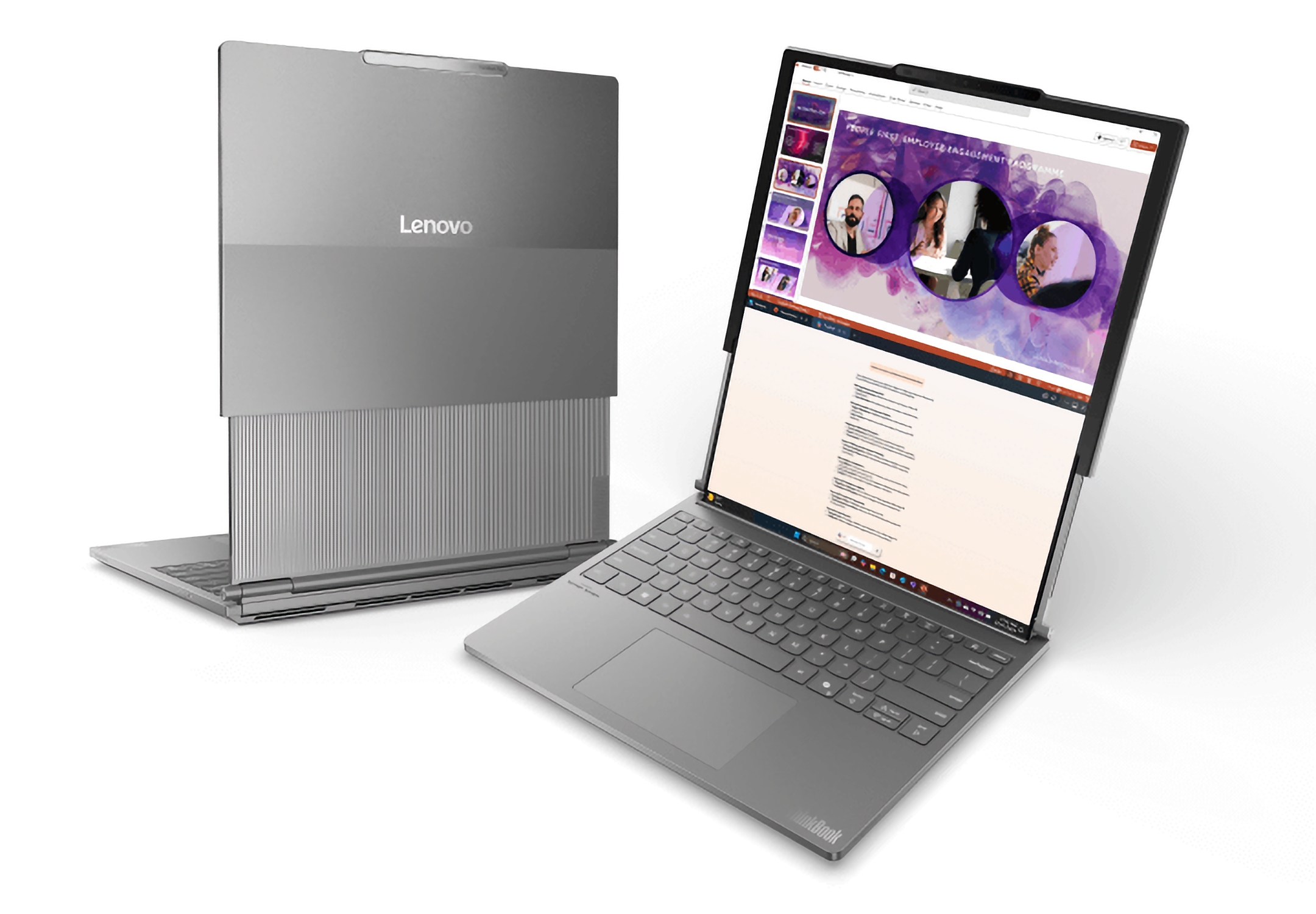 Lenovo’s extendable ThinkBook Plus laptop accidentally unrolled early