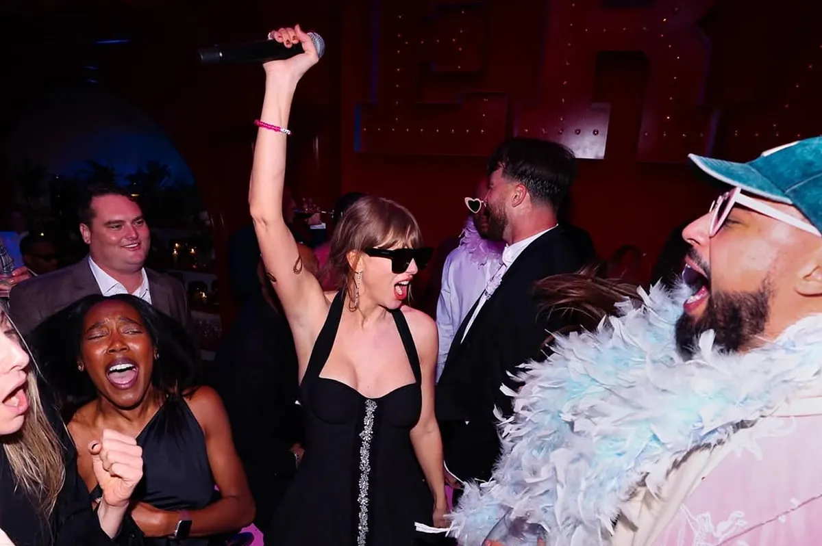 Taylor Swift breaks the mold with $4,290 mini-dress at her private party