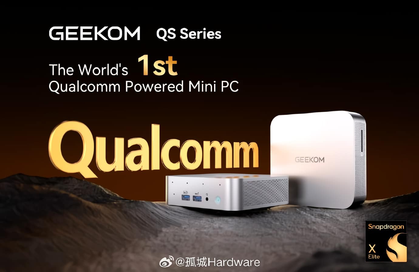 Obscure Chinese PC vendor has the world’s first Qualcomm PC out of the gate: QS1 Pro runs Windows 11 Pro, has Wi-Fi 7 and up to 2TB SSD