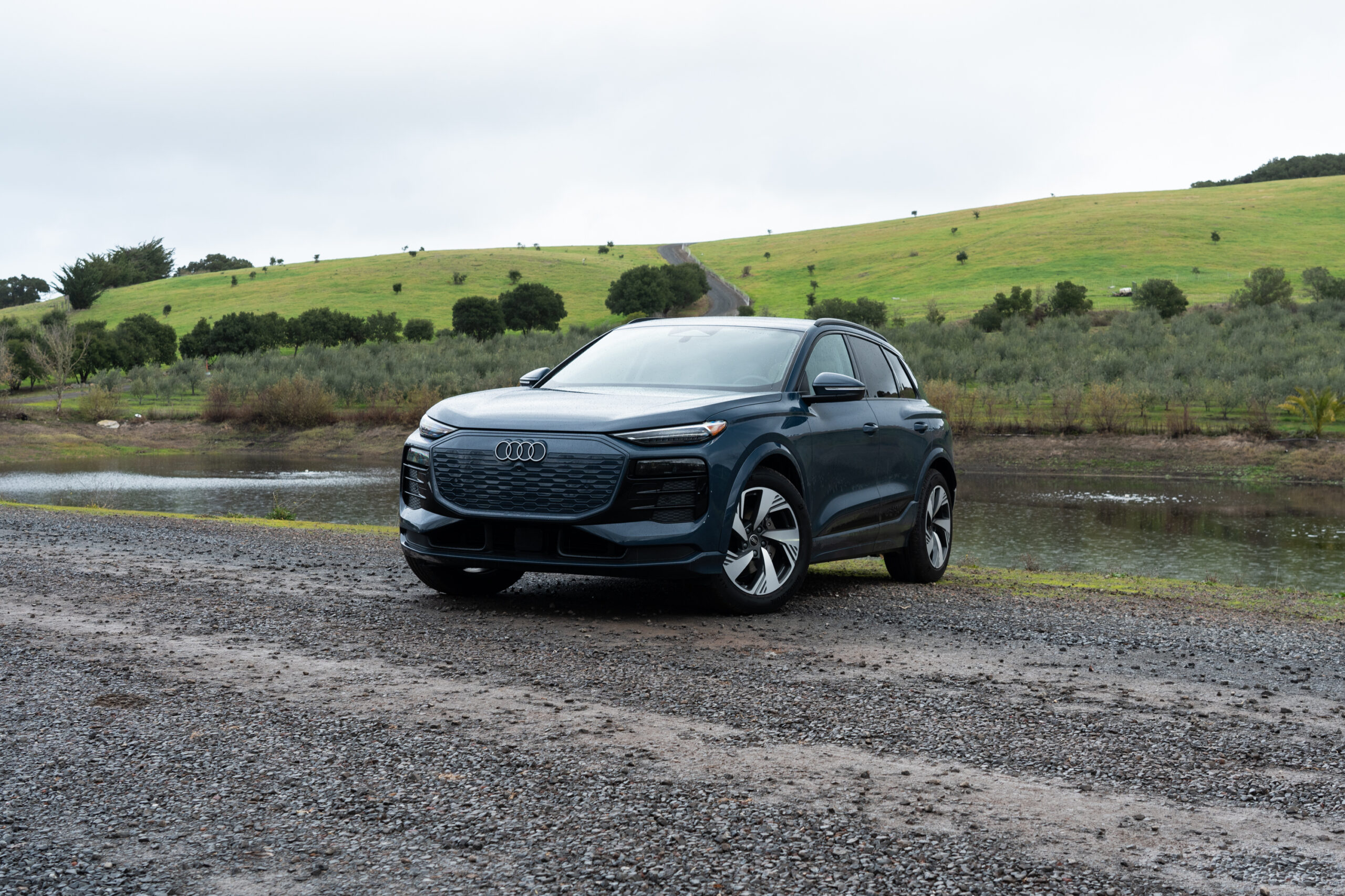 The Audi Q6 E-Tron is an OLED dream machine