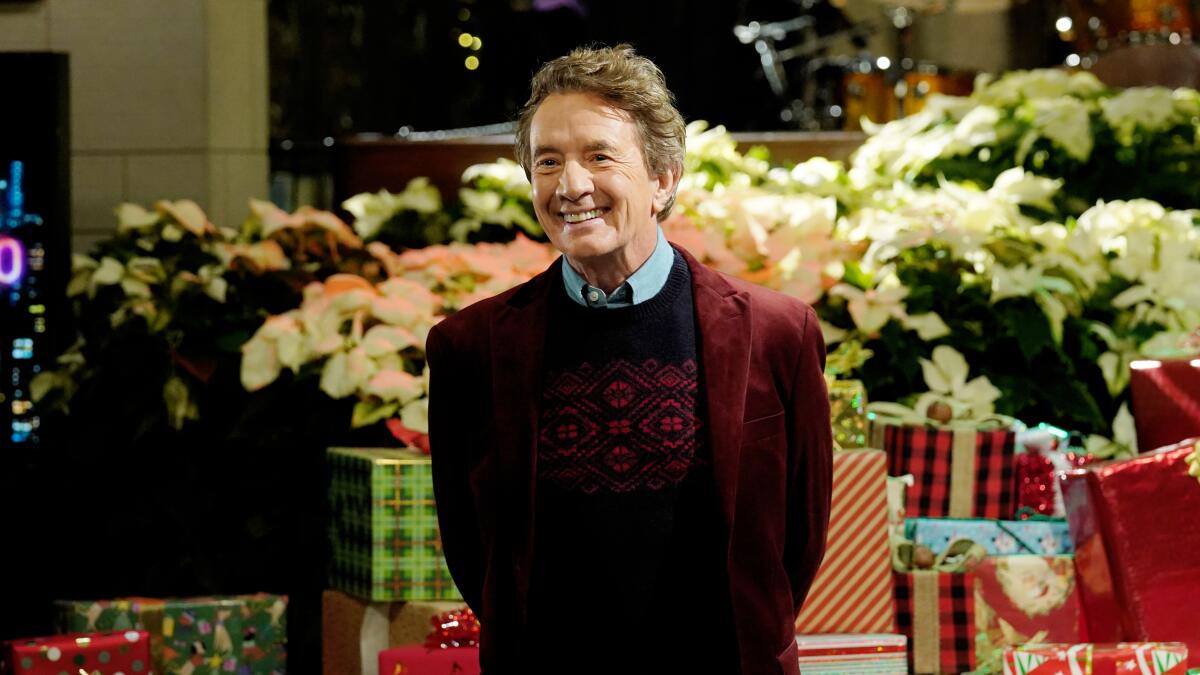 Martin Short, now a Five-Timer, hosts a celebrity-filled ‘SNL’ holiday episode