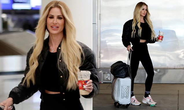 Kim Zolciak’s first sighting after police were called on her