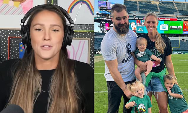 Pregnant Kylie Kelce reveals why she wanted fourth child with Jason