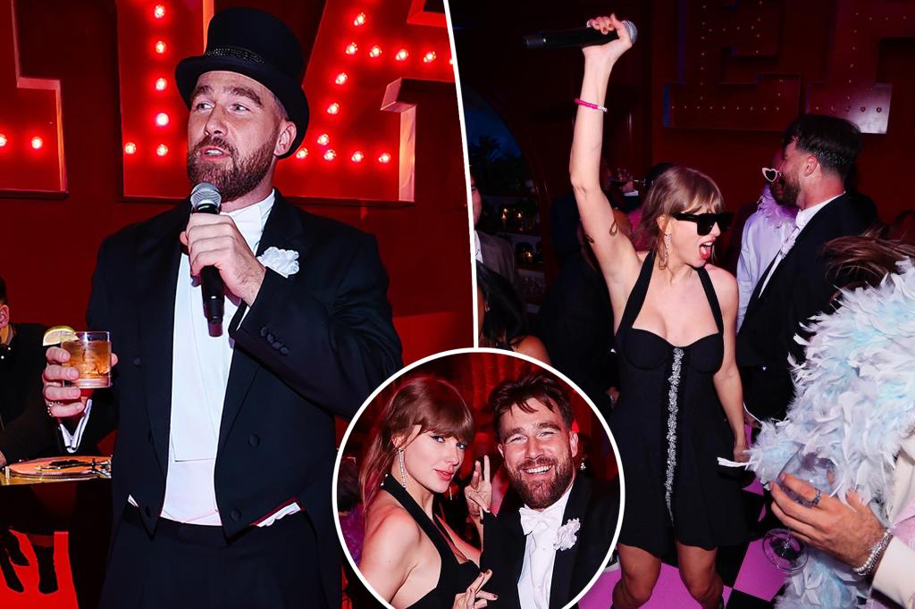 Travis Kelce surprised Taylor Swift with over-the-top Eras-themed…