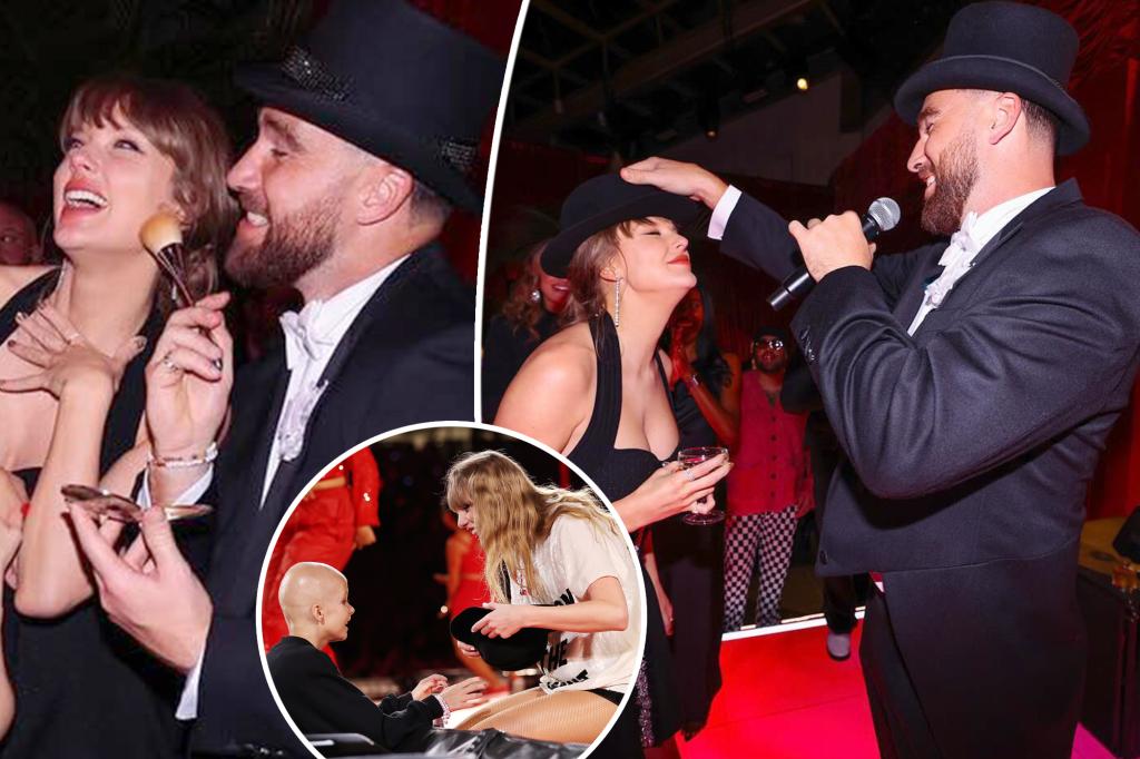 Travis Kelce gifts smitten Taylor Swift final ’22’ hat at surprise…