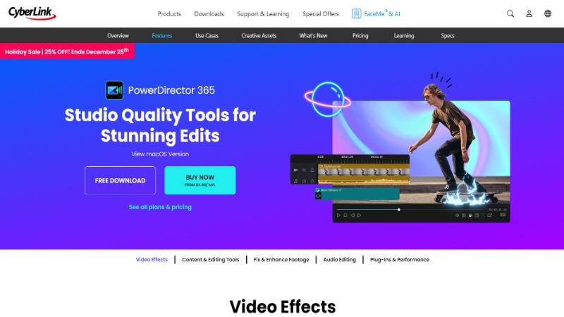 Transform your videos with CyberLink PowerDirector 365 — now at 25% off
