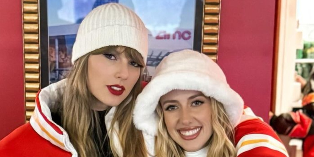 Taylor Swift and Pregnant Brittany Mahomes Have Enchanting Reunion at Her Eras Tour-Themed Birthday Party