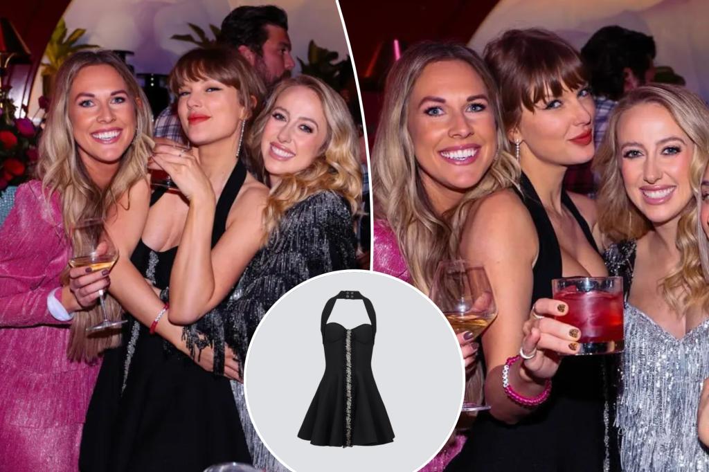 Taylor Swift pairs Balmain LBD with $36K diamond earrings for Eras…