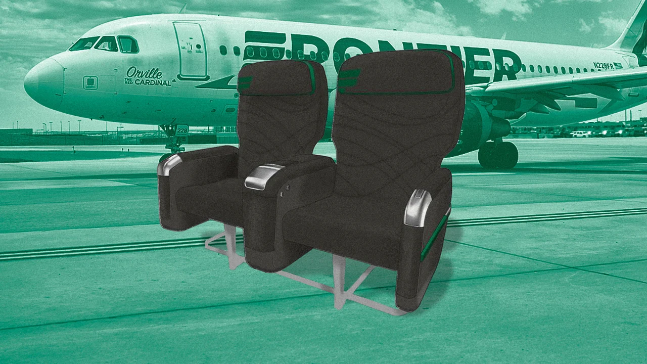 Frontier is redesigning its flight experience, starting with new wider seats