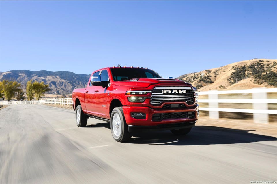 2025 Ram HD Trucks Get More Power, Towing And Tech