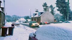 Temperatures plummet to -13 in northwest Scotland