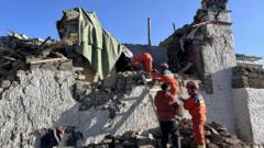 Tibet earthquake rescuers search for survivors in freezing temperatures